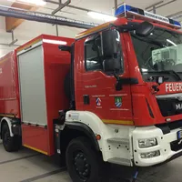 Schlauchwagen für den Katastrophenschutz